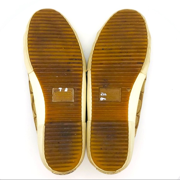 Coach Kalyn Logo Sneakers 8B EUC - Picture 9 of 10